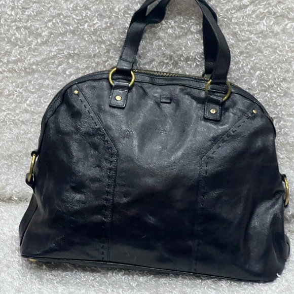 Saint Laurent Leather Muse Satchel YSL - Picture 1 of 16
